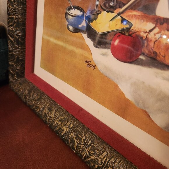 Wilf Walker Framed Still Life Print Felix Rosenstiels Widow & Son 1969 Art - Picture 11 of 16
